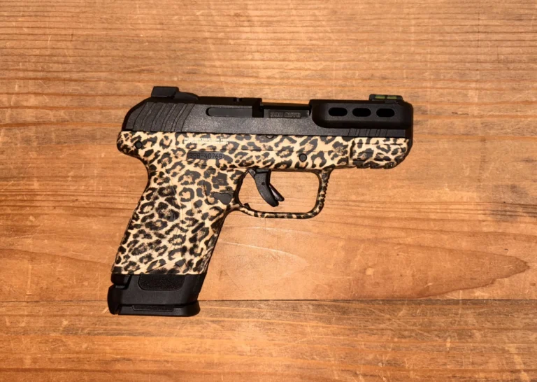 RUGER SECURITY 380 LEOPARD PRINT