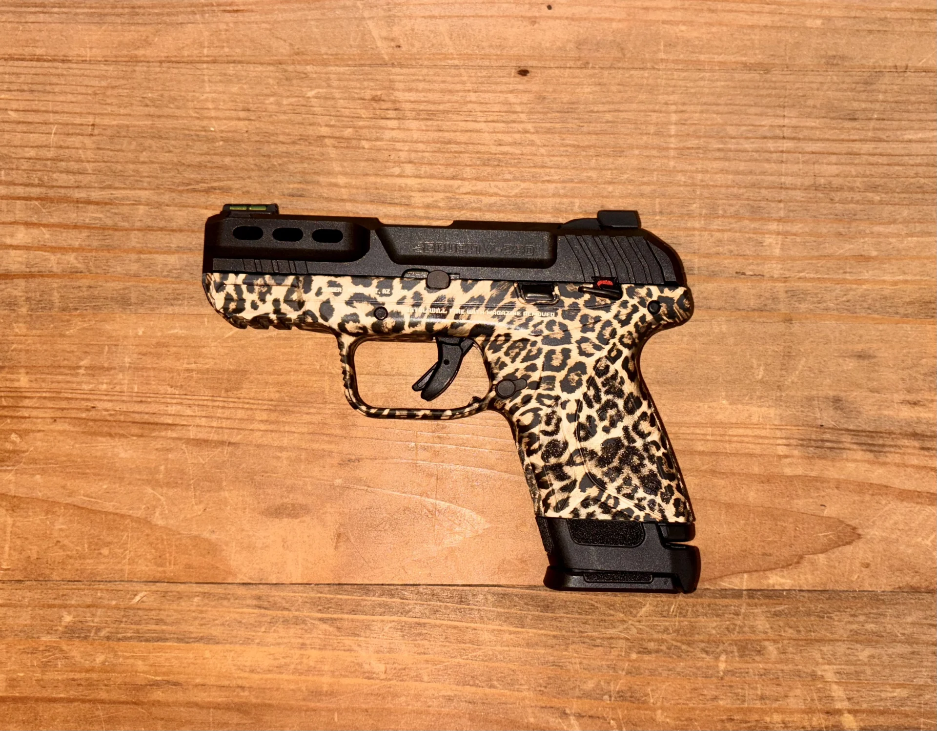 RUGER SECURITY 380 LEOPARD PRINT - Image 2